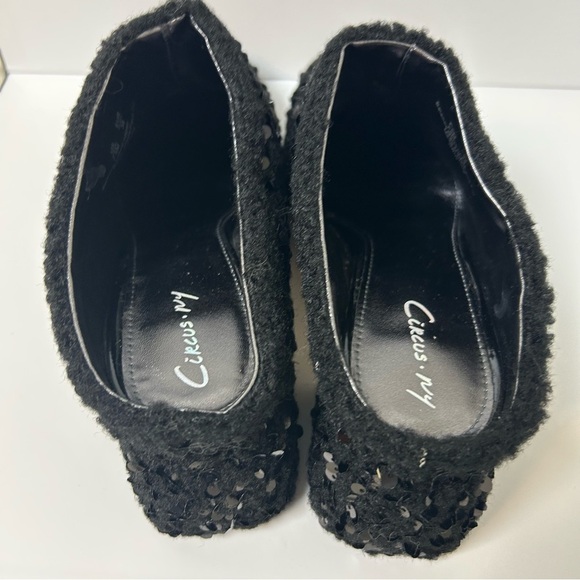 Circus by Sam Edelman Circus NY Orin Sequin mules in black size: 7.5 - Picture 10 of 10